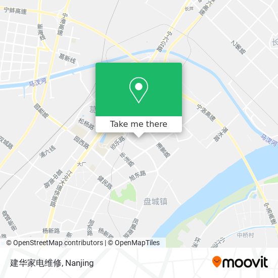 建华家电维修 map