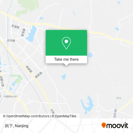 岗下 map