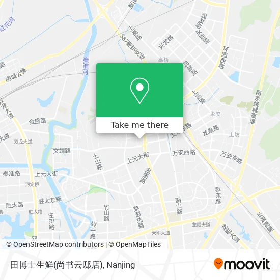 田博士生鲜(尚书云邸店) map