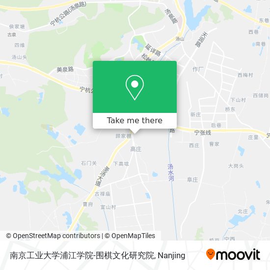 南京工业大学浦江学院-围棋文化研究院 map