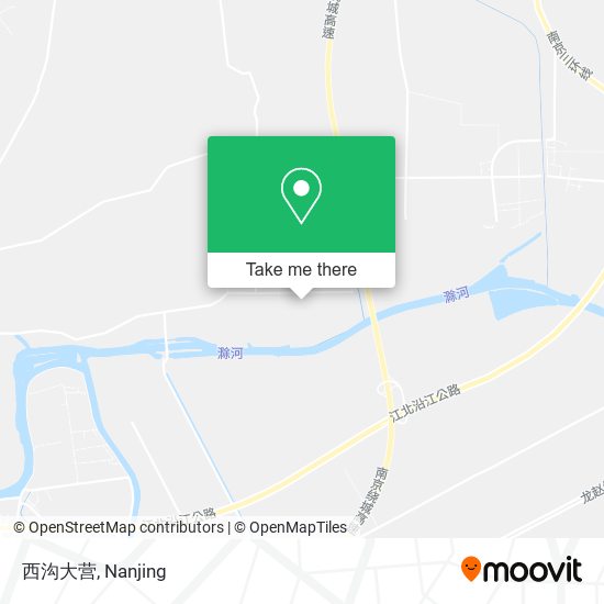西沟大营 map