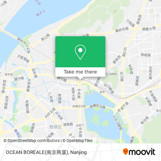 OCEAN BOREALE(南京商厦) map