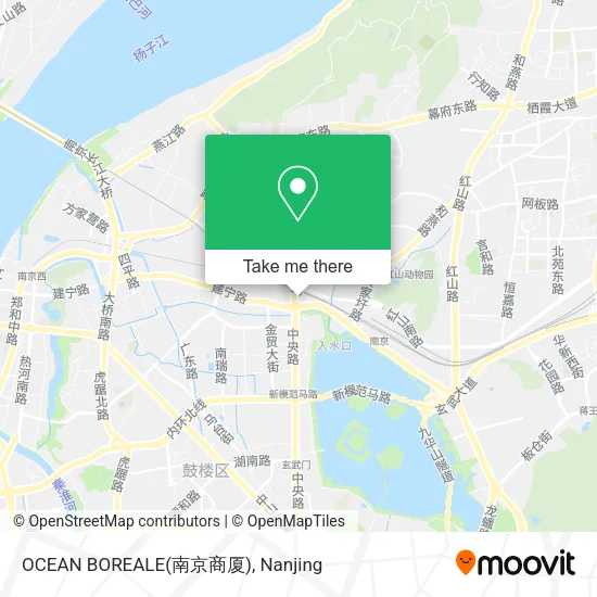 OCEAN BOREALE(南京商厦) map