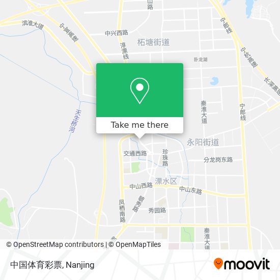 中国体育彩票 map