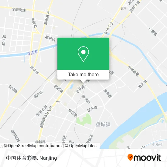 中国体育彩票 map