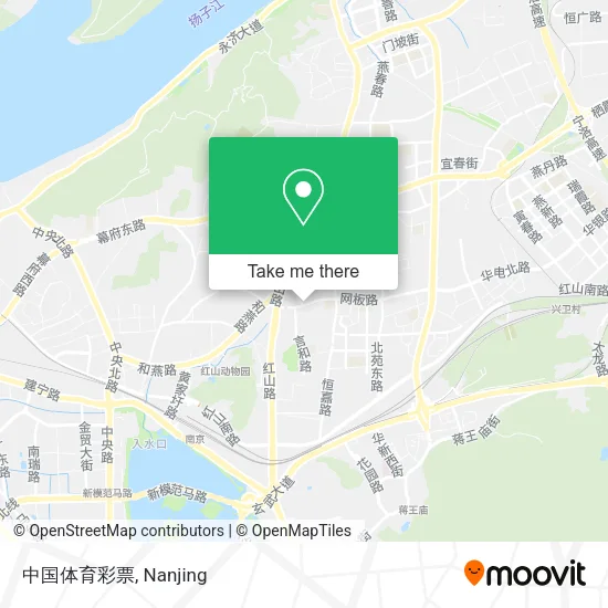 中国体育彩票 map