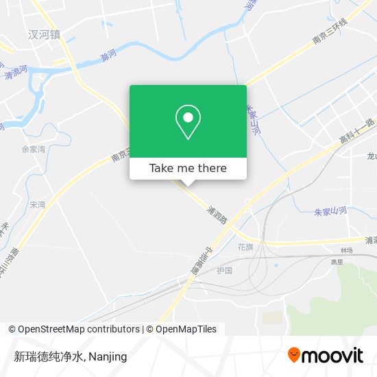 新瑞德纯净水 map