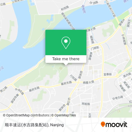 顺丰速运(水吉路集配站) map