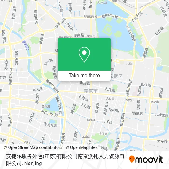安捷尔服务外包(江苏)有限公司南京派托人力资源有限公司 map