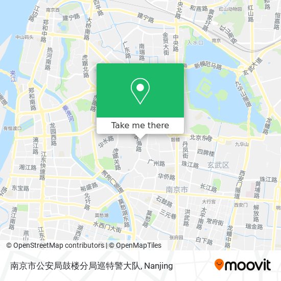 南京市公安局鼓楼分局巡特警大队 map