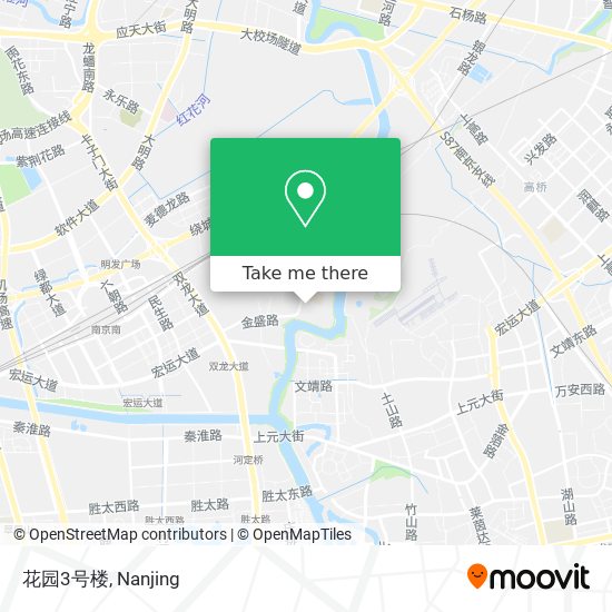 花园3号楼 map