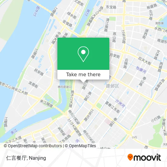 仁言餐厅 map