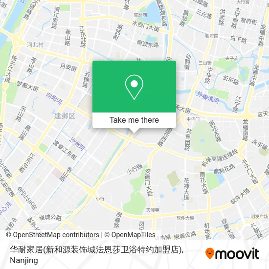 华耐家居(新和源装饰城法恩莎卫浴特约加盟店) map