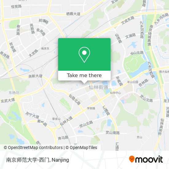 南京师范大学-西门 map