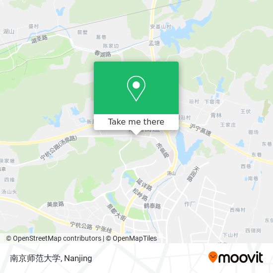 南京师范大学 map
