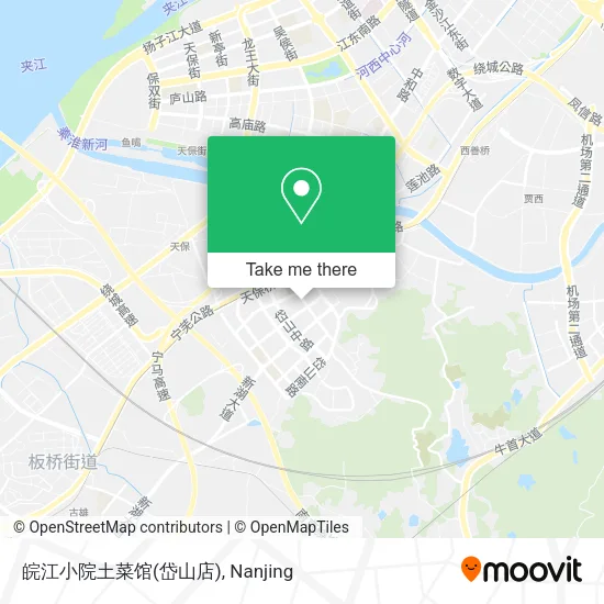 皖江小院土菜馆(岱山店) map