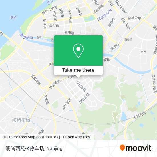 明尚西苑-A停车场 map