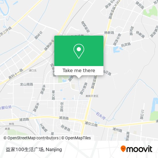 益家100生活广场 map