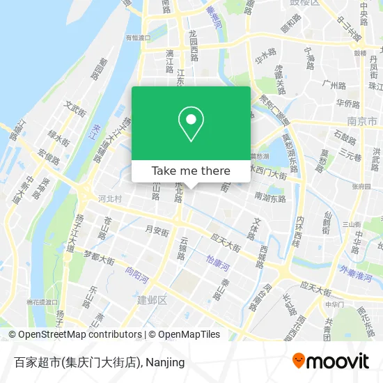 百家超市(集庆门大街店) map