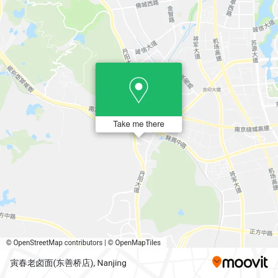 寅春老卤面(东善桥店) map