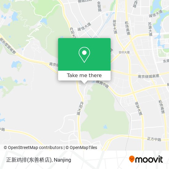 正新鸡排(东善桥店) map