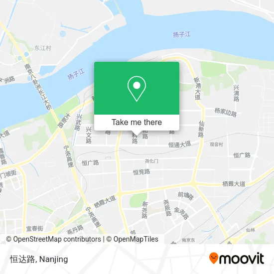恒达路 map