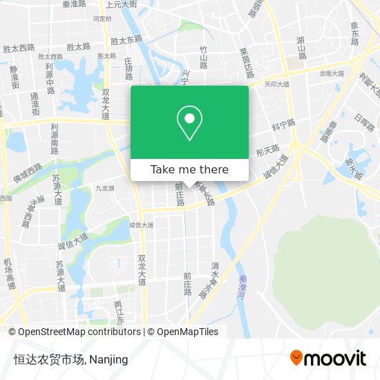 恒达农贸市场 map
