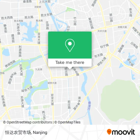 恒达农贸市场 map