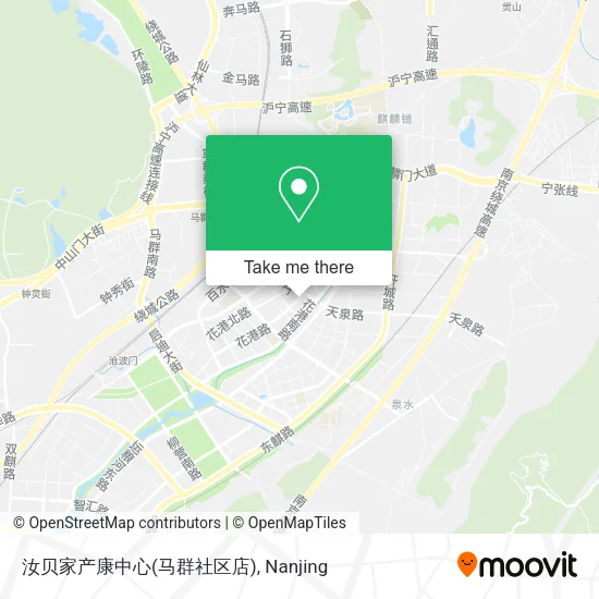 汝贝家产康中心(马群社区店) map