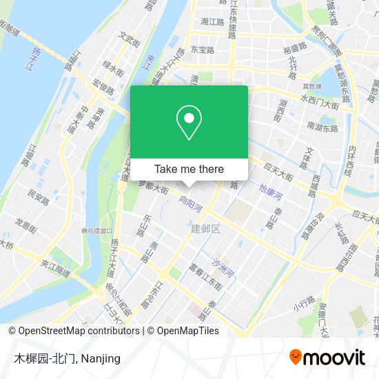 木樨园-北门 map