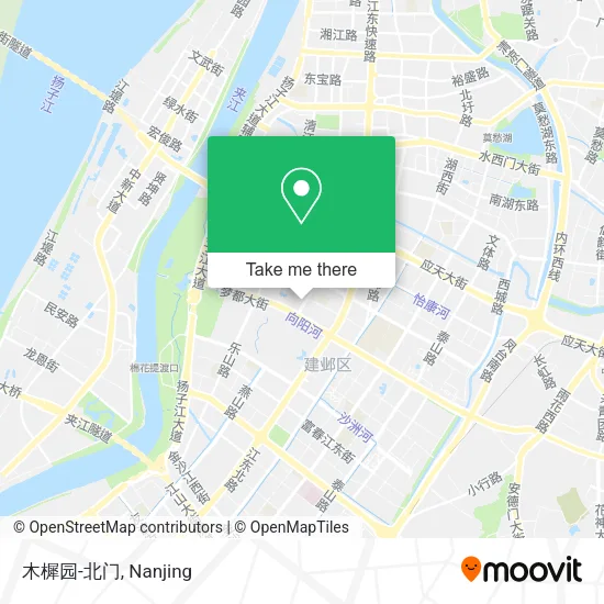 木樨园-北门 map