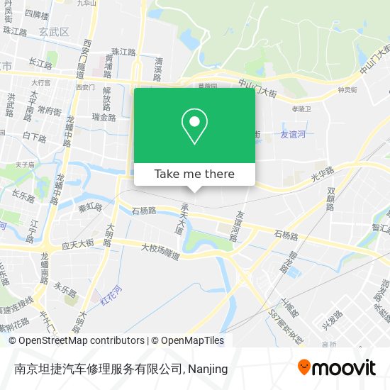 南京坦捷汽车修理服务有限公司 map