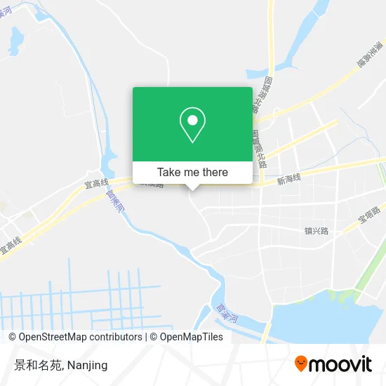 景和名苑 map
