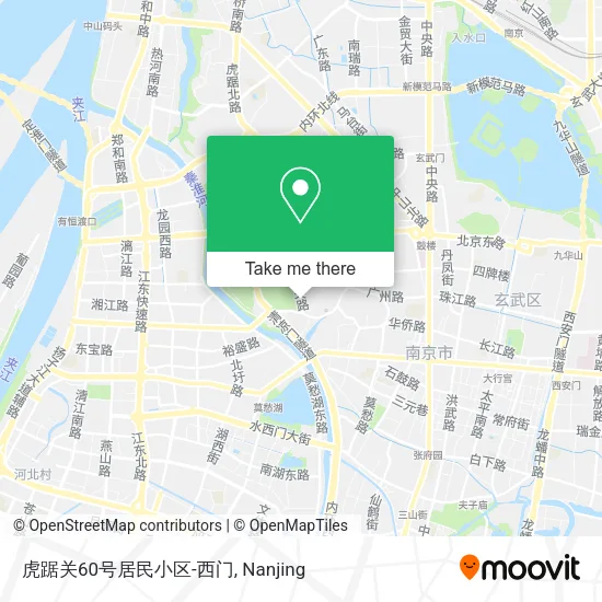 虎踞关60号居民小区-西门 map