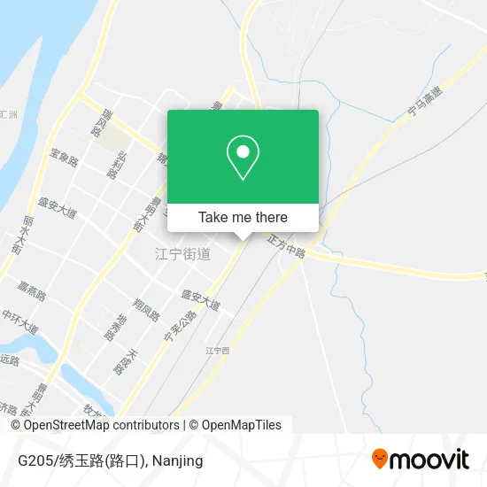 G205/绣玉路(路口) map