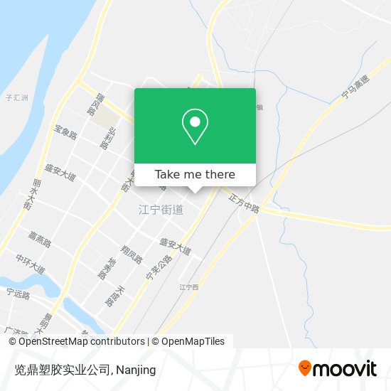 览鼎塑胶实业公司 map