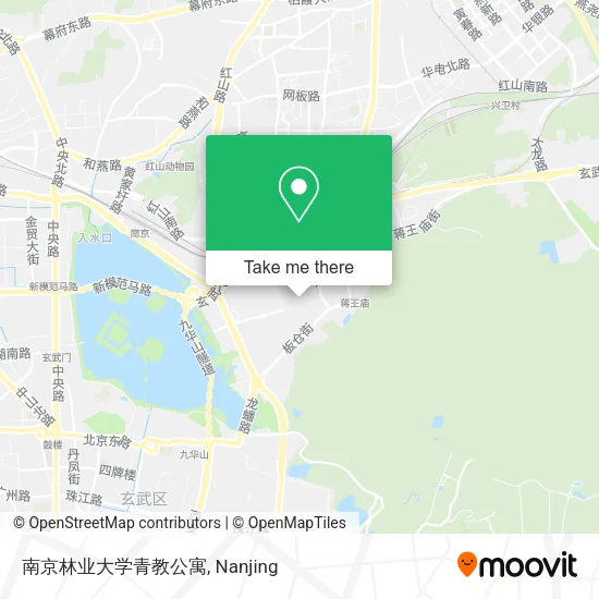 南京林业大学青教公寓 map