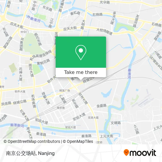 南京公交场站 map