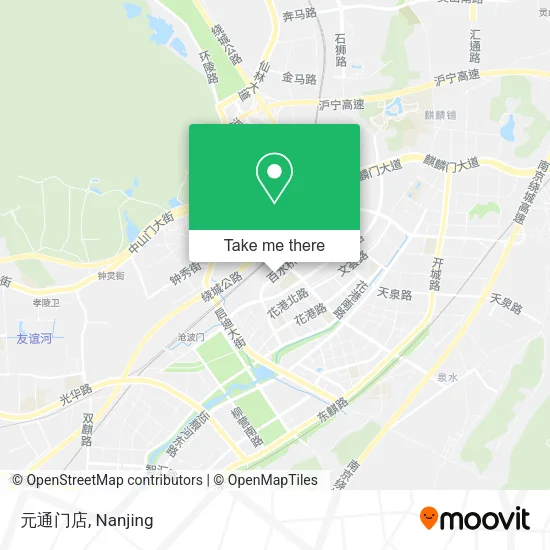 元通门店 map