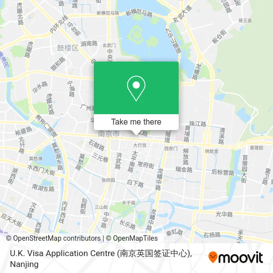 U.K. Visa Application Centre (南京英国签证中心) map