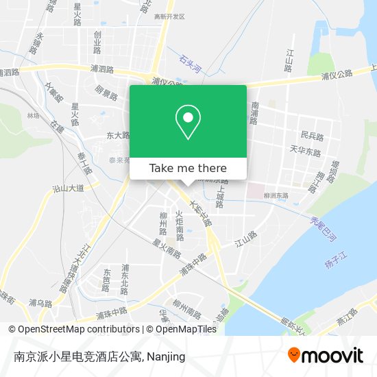 南京派小星电竞酒店公寓 map