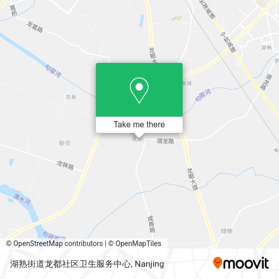 湖熟街道龙都社区卫生服务中心 map