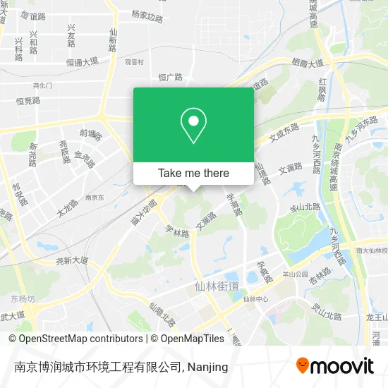 南京博润城市环境工程有限公司 map