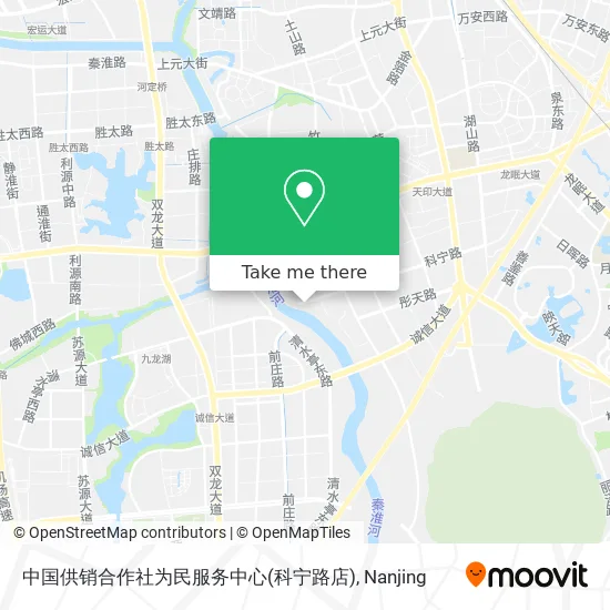 中国供销合作社为民服务中心(科宁路店) map