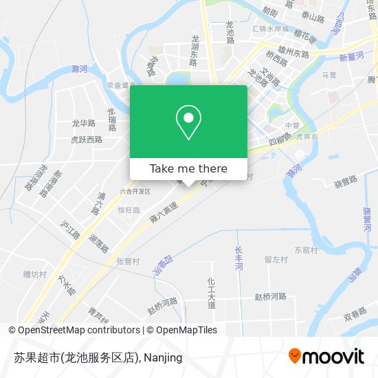苏果超市(龙池服务区店) map