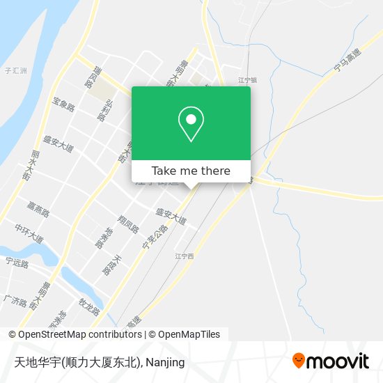 天地华宇(顺力大厦东北) map
