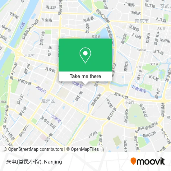 来电(益民小馆) map