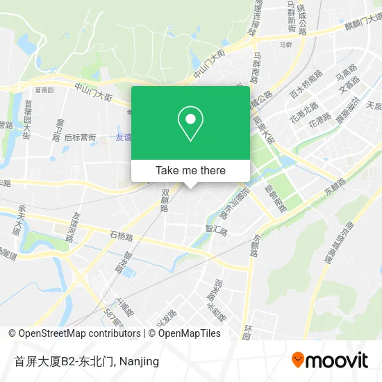 首屏大厦B2-东北门 map
