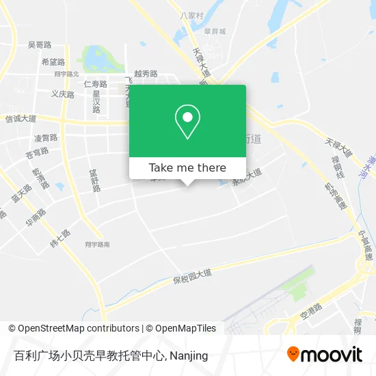 百利广场小贝壳早教托管中心 map