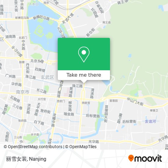丽雪女装 map